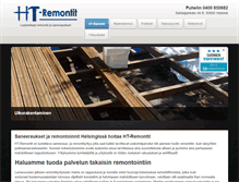 Tablet Screenshot of ht-remontit.fi